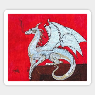 Scorched dragon Sticker